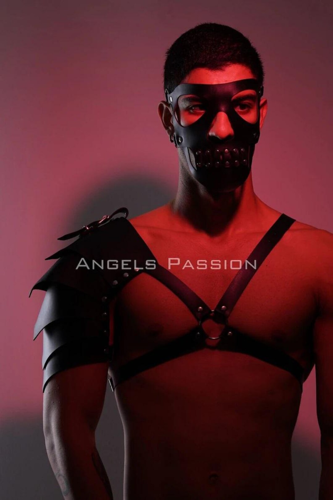Mens Barbarian Bone Accessories Male Halloween Costume main image 1