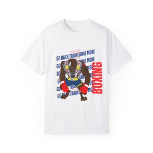 Boxing T-Shirt, Fight Night Tee, Boxer Gift, Athletic Clothing, Punching Bag Shirt, Workout Top