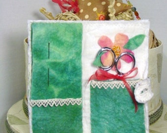 Flower Sewing Needle Holder Pattern – Felt Organizer (Digital Download)