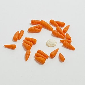SNOWMAN NOSES (SMBO3858) roughly 3/8&quot;-5/8&quot; round end-qty 2 dz (24 ea)-ORANGE - ready for your next snowman project.