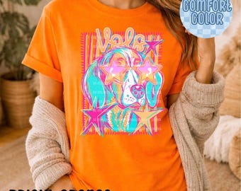 Mascot Vols Shirt, Retro Vols Tee, School Spirit Shirt, Game Day Shirt, Cute Vols Tee, Colorful Graphic Tee