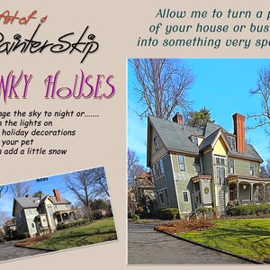 Custom house portrait from photo, Personalized house Portrait, Watercolor Home Painting, House Sketch From Photo, Portrait From Photo.