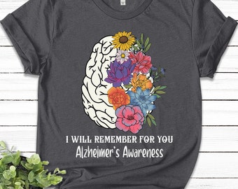 Support Alzheimer's Shirt, Alzheimer Awareness Month Shirt, Dementia Shirt, Alzheimer's Shirt,Purple Ribbon Shirt,Memories Matter N-23082207