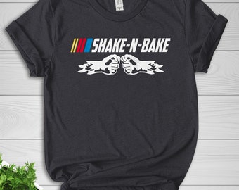 Shake or Bake Funny Dad Kid Matching Shirts,Funny Family Matching,Fathers Day Tee,Fathers Day Gift,If You Ain't First You're The Last D1GG15