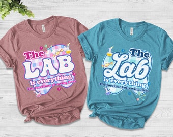 Lab Week 2024 Couple Shirt, Medical Lab Science Gift, Laboratory Scientist, Microbiology, Phlebotomist, Delivered by Lab Week
