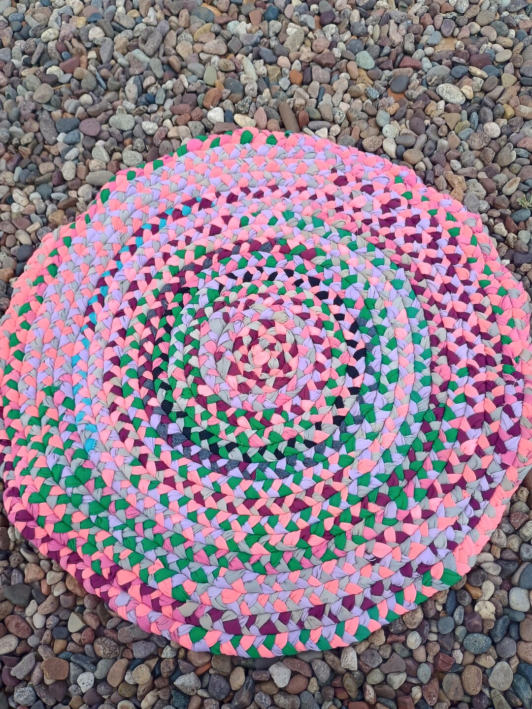 Hutterite Rag Rug Patterns Colorful Braided Rag Rug 23