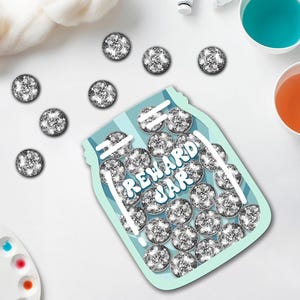 Personalized EXTRA TOKENS for Reward Jar, Only Tokens For Classroom, Back to school Gift, Colorful Classroom Decor, Gifts For Kid