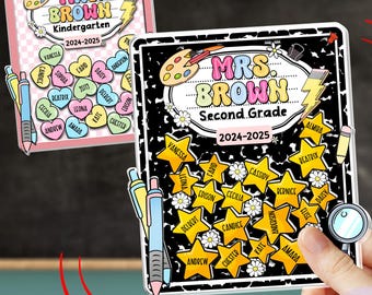 Teacher Appreciation Gift, Custom Teacher Shaker Magnet, Teacher Gifts, Teacher Magnet, Composition Notebook Magnet, Refrigerator Magnets