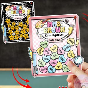 Cadeau leraar waardering, aangepaste schudmagneet leraar, cadeaus leraar, magneet leraar, magneet notitieboekje samenstelling, koelkastmagneet