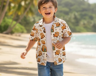 Custom Name Disney Pixar Movie Hoppers Hawaiian Shirt, Funny Hoppers Movie Shirt, Disneyland Family Vacation Trip, Mabel, Ellen Bear, Lizard