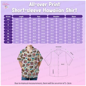 Custom Name Woody Buzz Hawaiian Set, Personalized Toy Story Hawaiian Tee, Toy Story 5 Balloon Button Up Summer Outfit, Disney Vacation Gift image 17