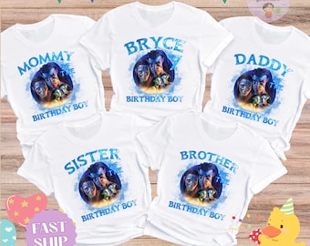 Custom Avatar Birthday Boy Shirt, Avatar Family Birthday Party Matching Shirt, Avatar The Way of Water Shirt, Family Vacation Shirt