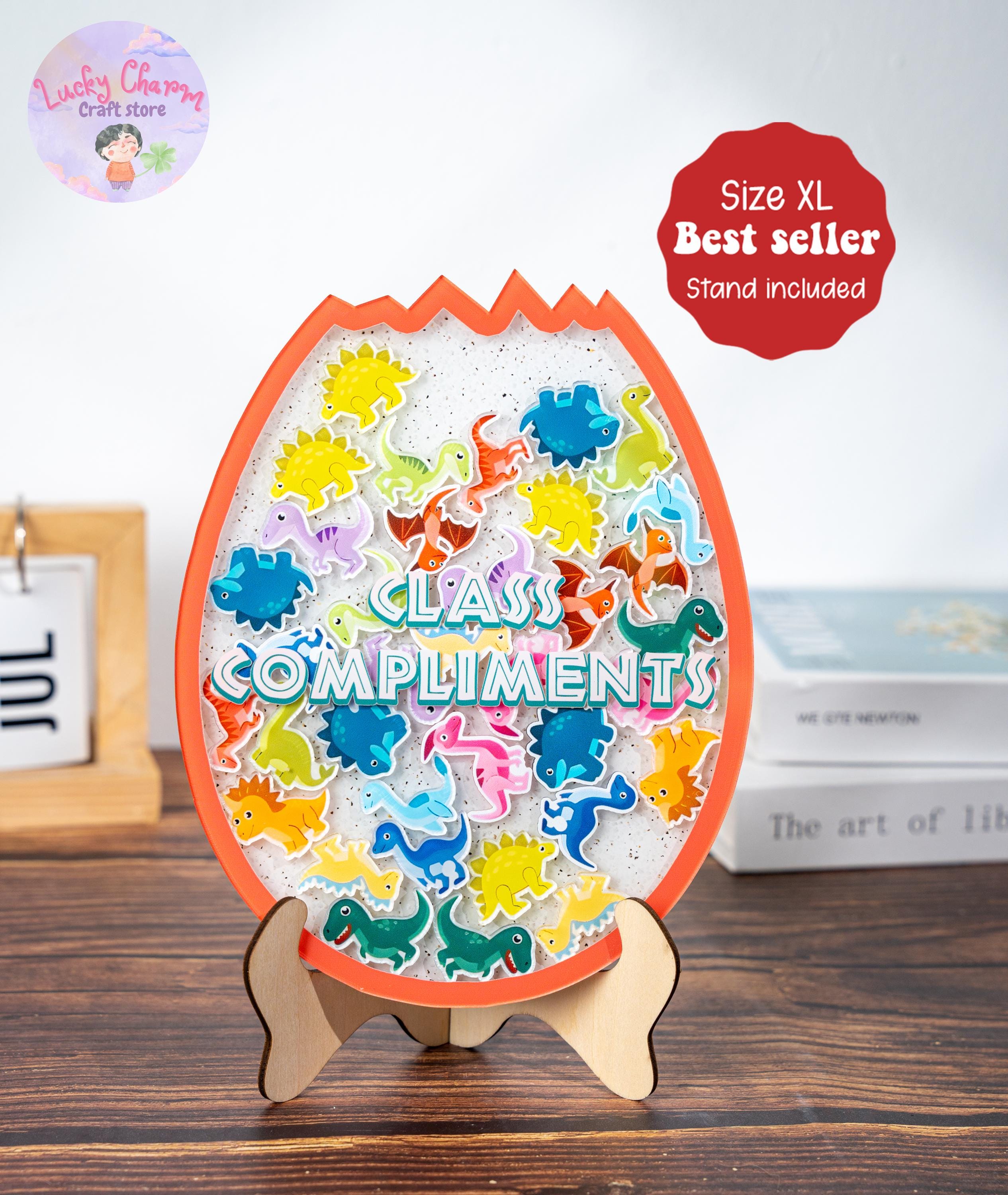 Personalized Dinosaur Magnetic Reward Jar, Dinosaur Tokens Classroom Reward System, Classroom Decor, Back to school gift, Reward For Kids