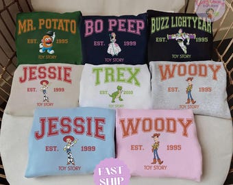 Koszulka Disney Toy Story, Prezent Toy Story, Prezent urodzinowy dla fana Disneya, Koszulka rodzinna Disneyland Trip, Koszulka Disney Toy Story, Woody Bo Peep