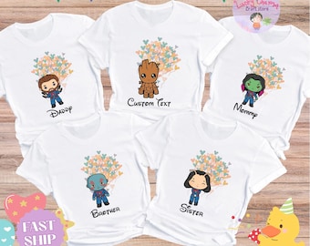 Custom Name Guardians of the Galaxy Birthday Shirt, Guardians of the Galaxy Shirt, Guardians of the Galaxy Birthday Party,  Birthday Gift