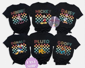 Disney Mickey And Friends Shirt, Mickey Minnie Shirt, Family Disneyworld Shirt, Disney Birthday Boy Girl, Disney Family Vacation Shirt