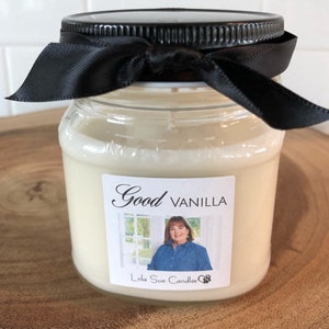 100% Soy candle in &quot;Good Vanilla&quot; fragrance