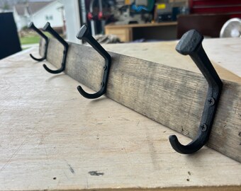 Whisky Barrel Stave Coat Rack | Wall Mounted Coat Rack