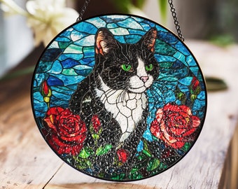 T*o様 DIY Diamond Art Kit ステンドグラス猫箱傷あり中身は T*o様 DIY