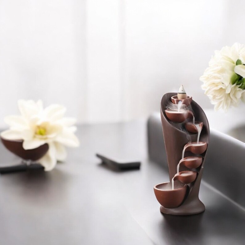 Aroma Diffuser, Diffuseur , Smoke Fountain, Miniature Fountain, Zen ...