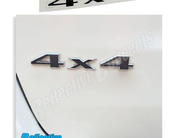 4x4 Liftgate Emblem Overlay Sticker - 05-21 Grand Cherokee