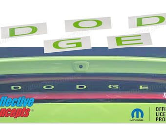 DODGE Rear Emblem Overlay Sticker - 2011-2023 Charger