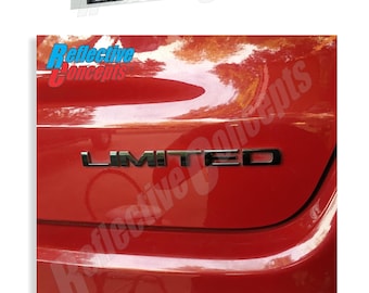 2018-2026 Compass Limited- LIMITED Lift Gate Emblem Overlay Sticker