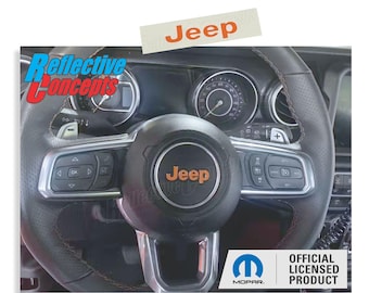 20-25 Gladiator - Jeep Steering Wheel Lettering Decal Sticker