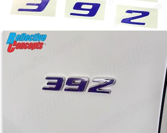 392 Fender Emblem Overlay Stickers - 18-24 Durango SRT 392