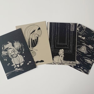 Lot de cartes postales 5 x 7...