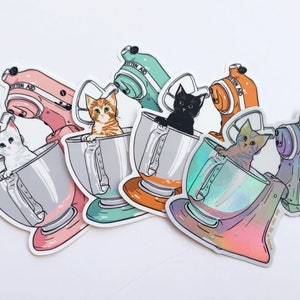 Kitten Aid vinyl stickers