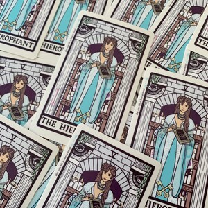 Vinyl Sticker - The Hierophant V - Series 3