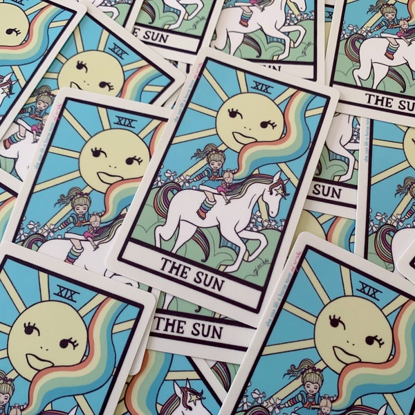 Vinyl Sticker - The Sun XIX - Series 3