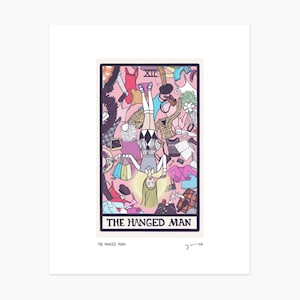 The Hanged Man - Large Tarot Print - 8x10 or 11x14