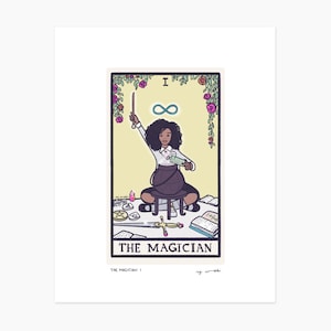 The Magician I - Large Tarot Print - 8x10