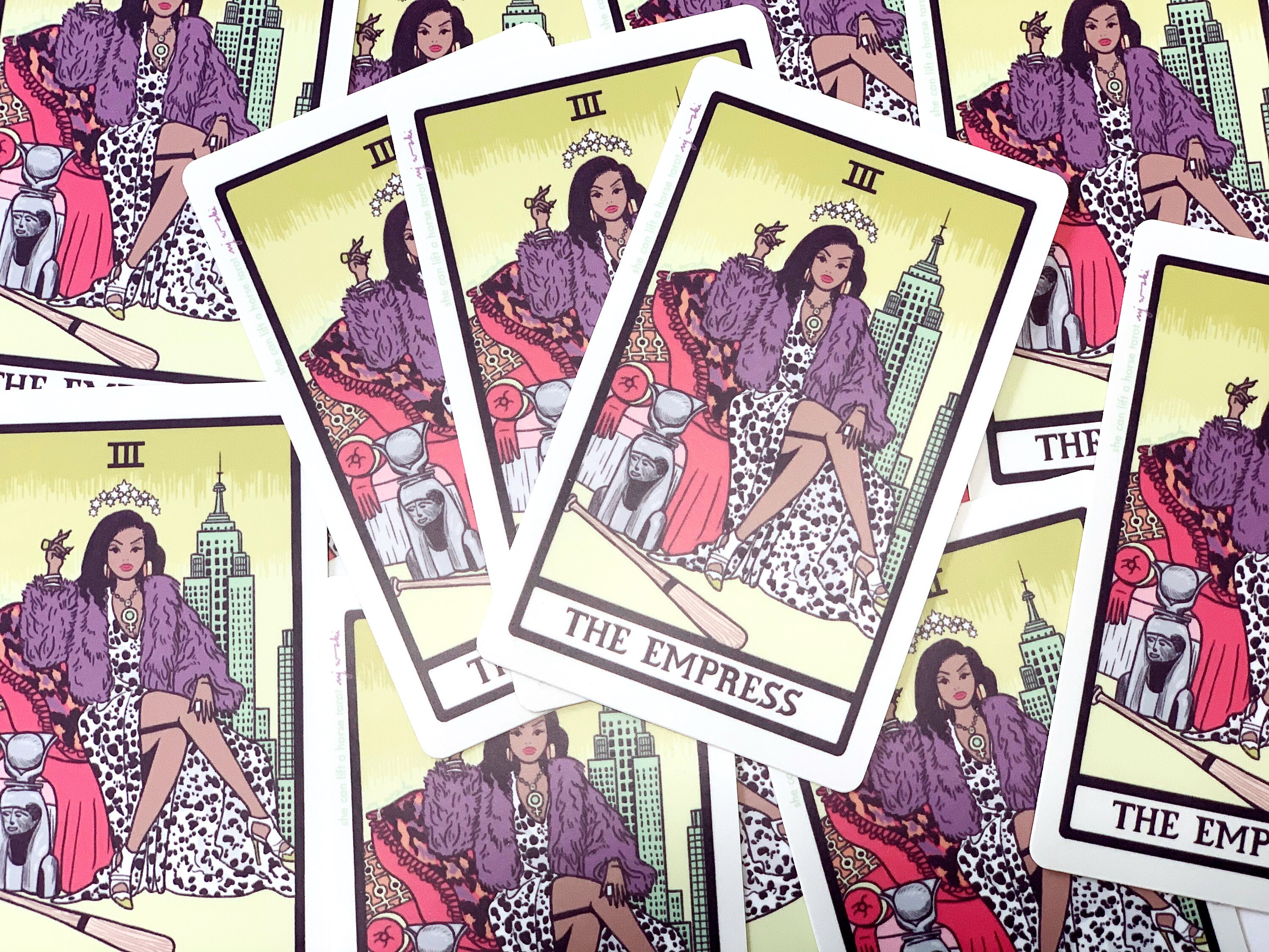 Vinyl Sticker The Empress III Series 1 Etsy