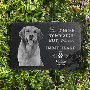 Pet Memorial Garden Stone, Pet Grave Marker, Pet Memorial Gift, Pet Loss Gifts, Pet Sympathy Plaque, Granite Dog Memorial Headstone