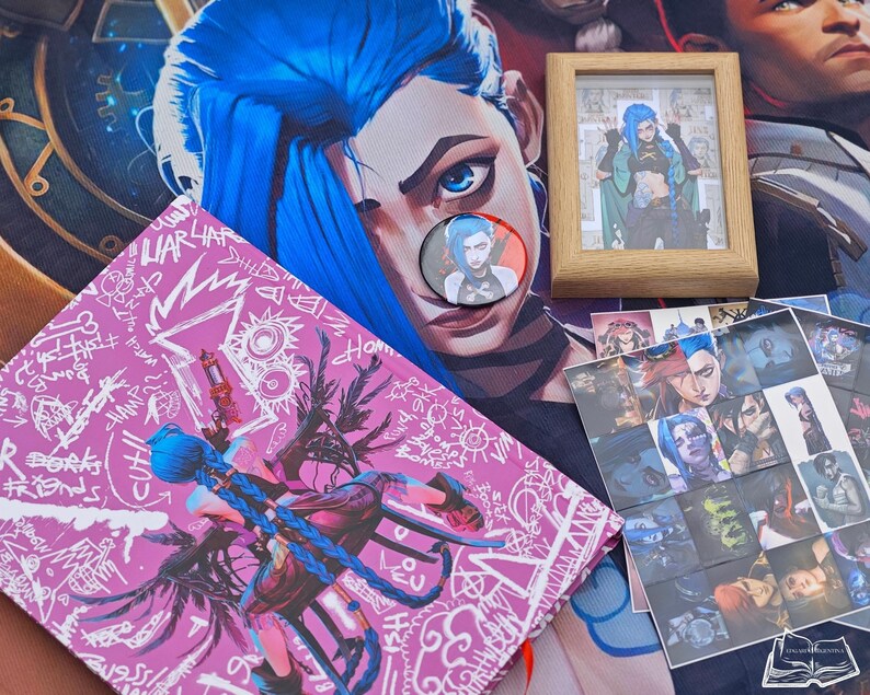 Arcane Artbook Gift Pack,the Art and Making of Arcane Artbook,handmade ...