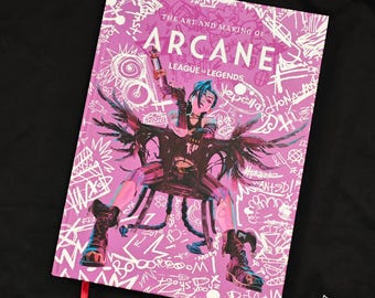 ARCANE アーケイン アートブック 英語版 The Art and Making of Arcane by Elisabeth Vincentelli