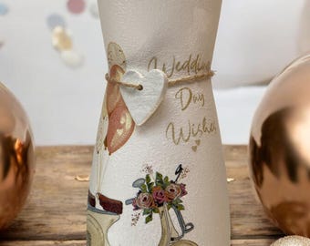 Wedding Day Vase