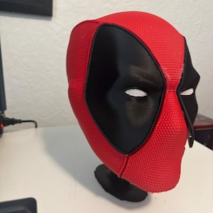 Deadpool Mask 3D Printed