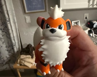 Estatua de Growlithe Pokémon