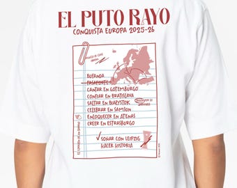 Camiseta Rayo Vallecano Conquista Europa - Conference League