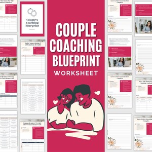 Healthy Relationship Worksheet, Couples Counseling Worksheet, Couples Therapy Worksheet, Coaching Guide, Relationship Worksheets