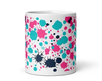 Daisy Mug Handmade Floral Coffee Cup Flower Lover Gift