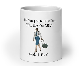 Lustige Piloten Tasse Luftfahrt Geschenk Flugkapitän Kaffeetasse