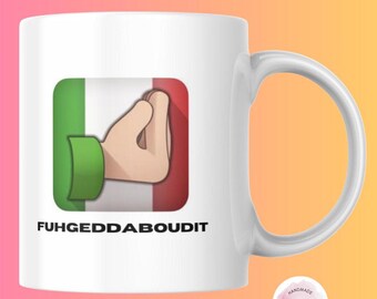 Italienische Tassen, lustige Vaffanculo Tasse, italienische Geschenke für Frau, Mann, Nonno, Nonna, italienische Kaffeetasse, einzigartiges italienisches Geschenk, Geschenk für ihn