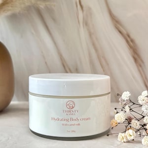 Nourishing Camel Milk body cream | Rejuvenating and Ultra-Hydrating moisturizer for sensitive skin