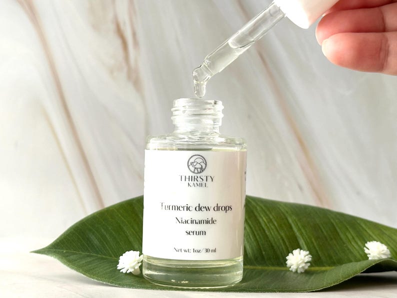 Turmeric Niacinamide Serum | Brightening Face Serum for Oily Combination Skin image 2