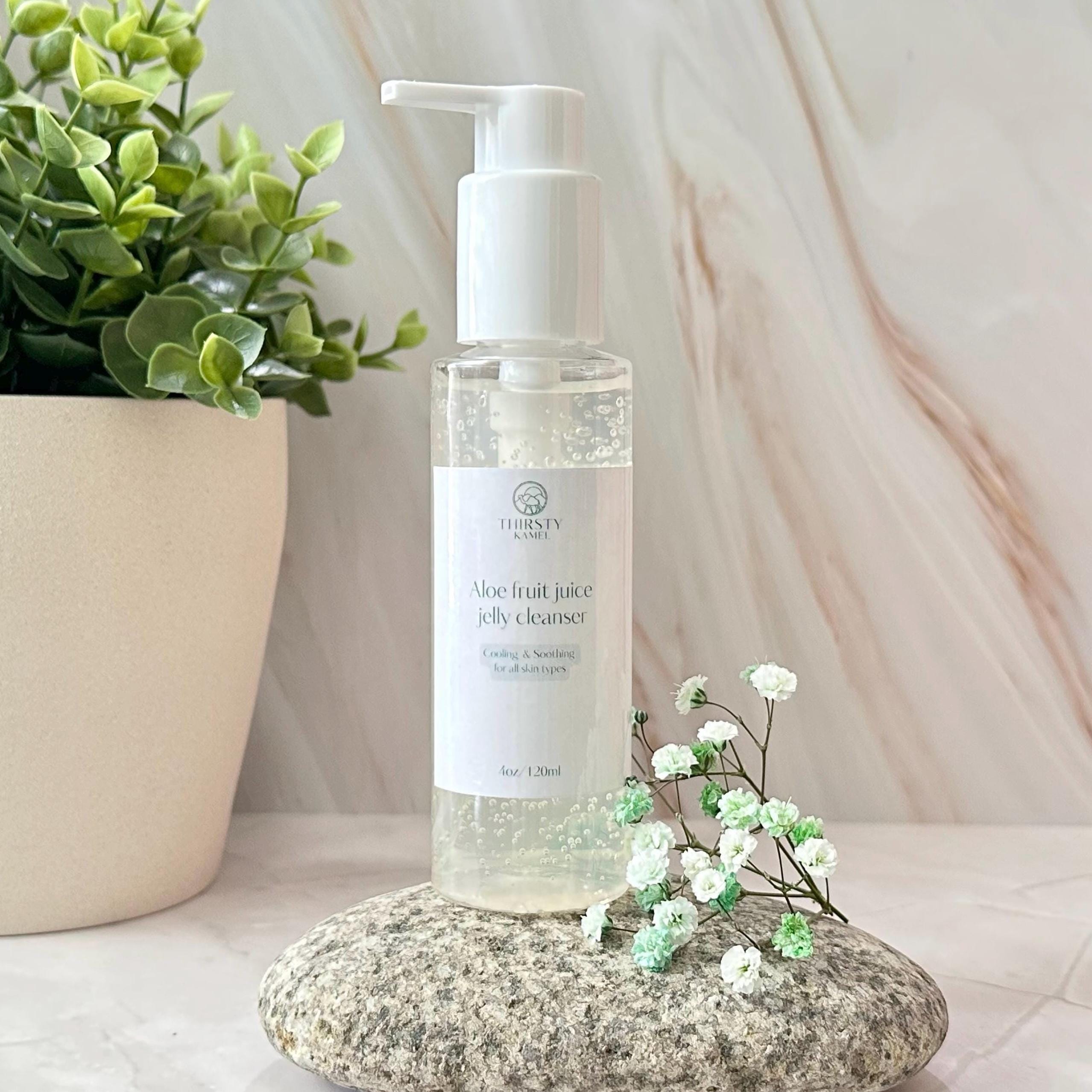 Aloe Fruit Juice Jelly Cleanser | Gentle Citrus Exfoliation, Hydrating,  Soothing